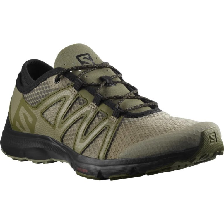 Tenis Senderismo Salomon Crossamphibian Swift 2 Hombre Verde Oliva | MX IVWZ364